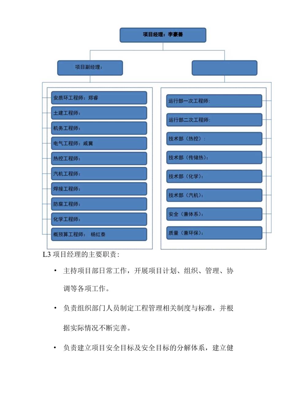 光热储能电站发电项目项目部组织职责与资源配置方案.docx_第2页