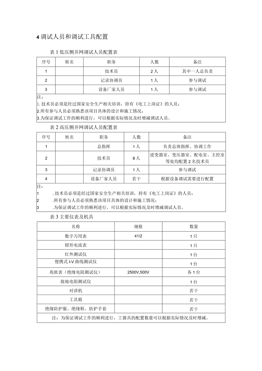 清洁能源光伏发电项目系统调试作业指导书.docx_第3页