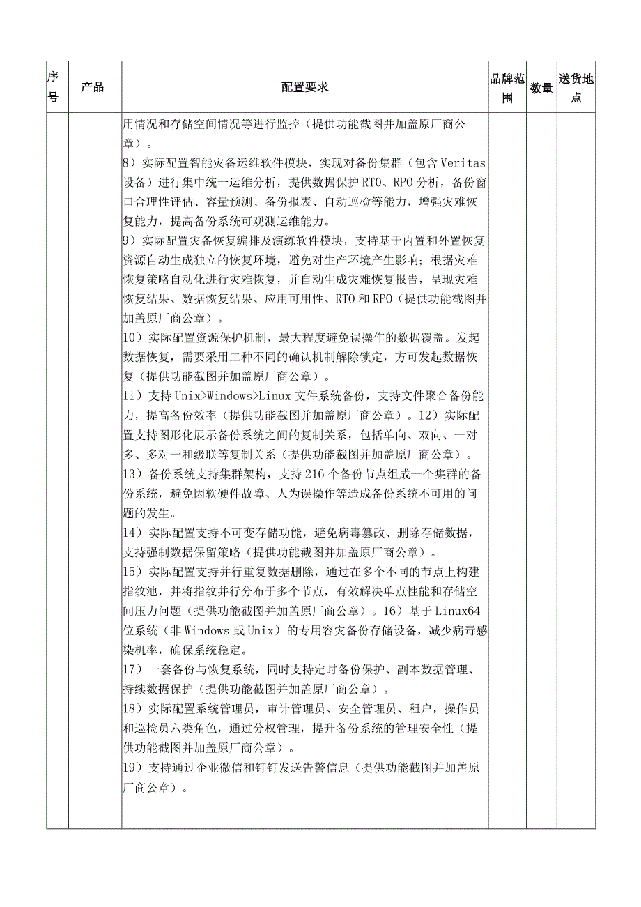 鞍钢股份智慧运营一体化管控系统远程数据级灾备项目采购技术要求.docx_第3页