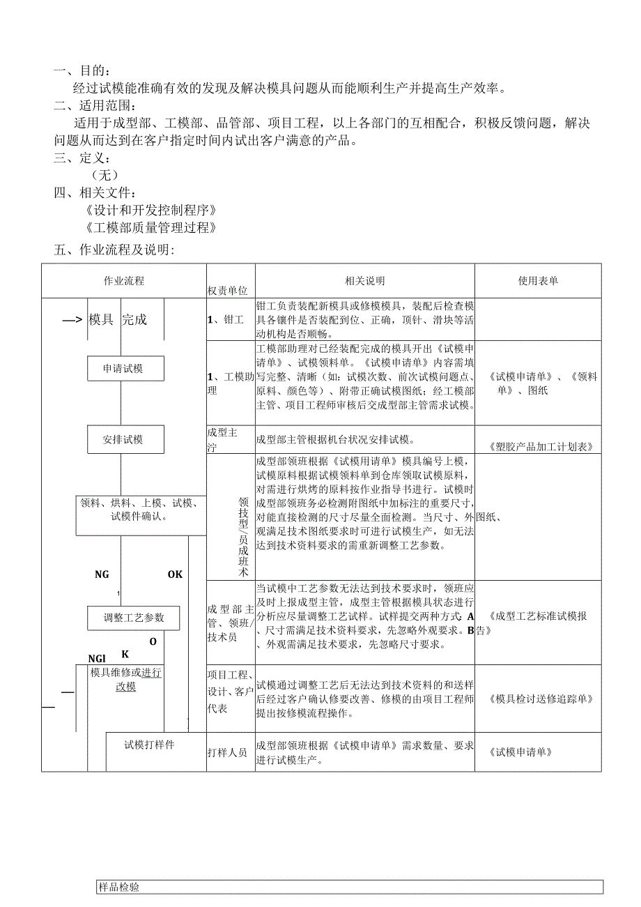 试模作业指导书（范本）.docx_第1页