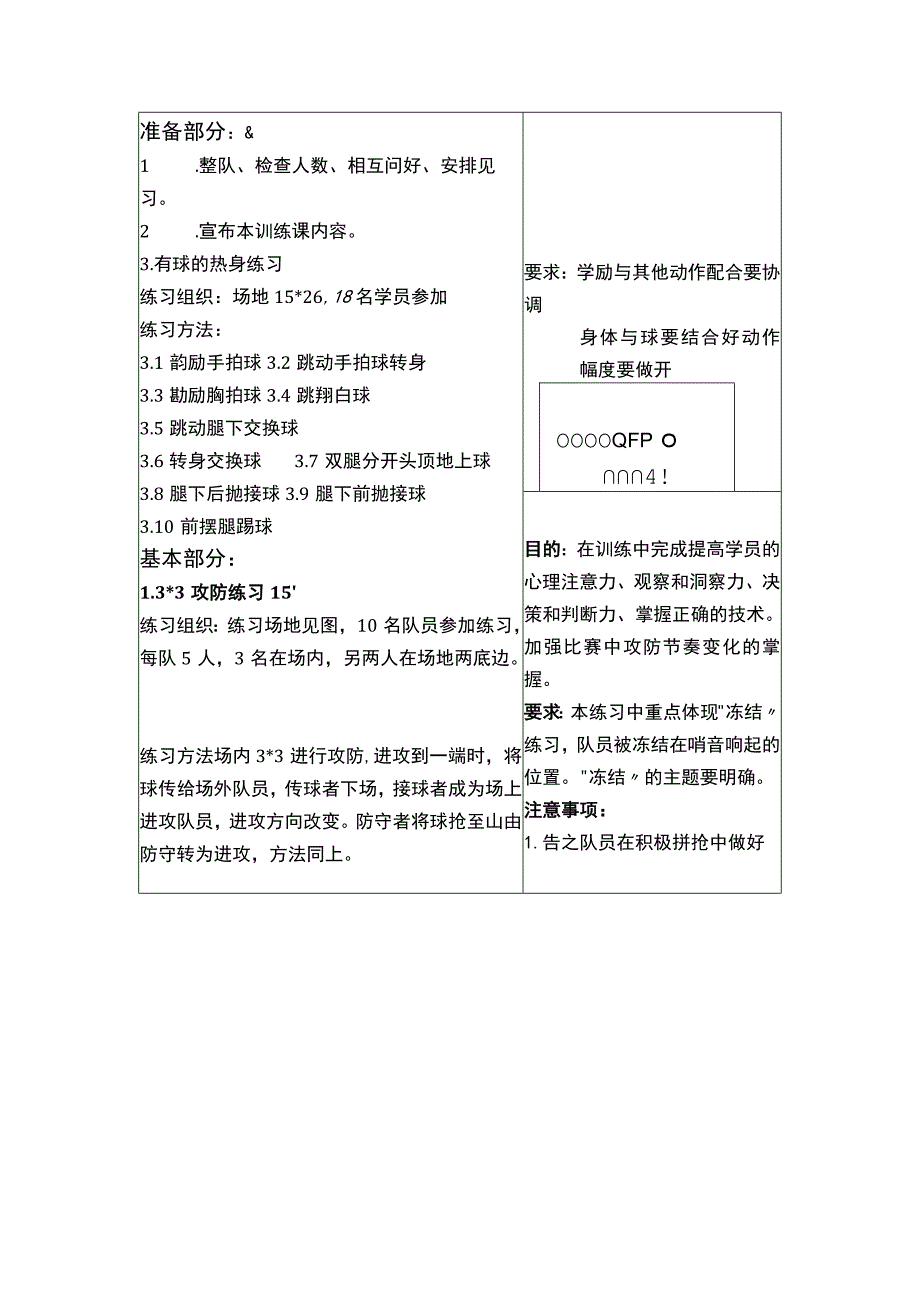 足球技术课时训练计划表.docx_第2页