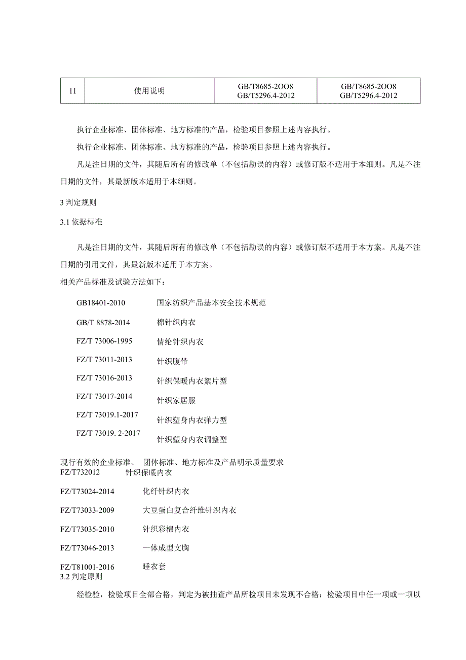 睡衣居家服产品质量省级监督抽查实施细则(年版）.docx_第3页