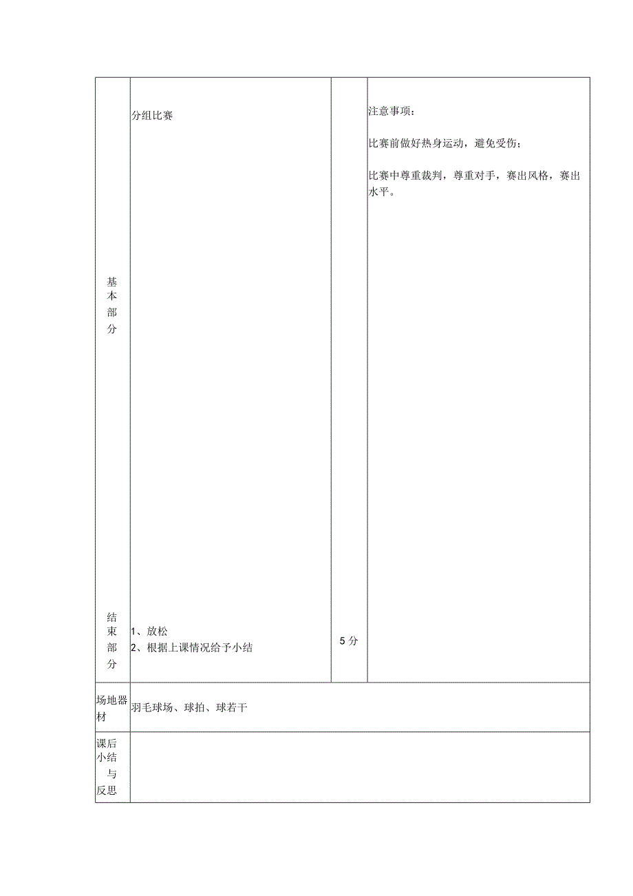 大学体育羽毛球高级班选拔教案.docx_第2页