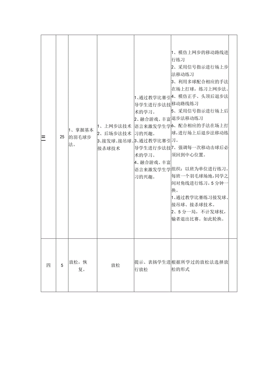 羽毛球教学教案第9次课步法学习的一般步骤方法.docx_第2页