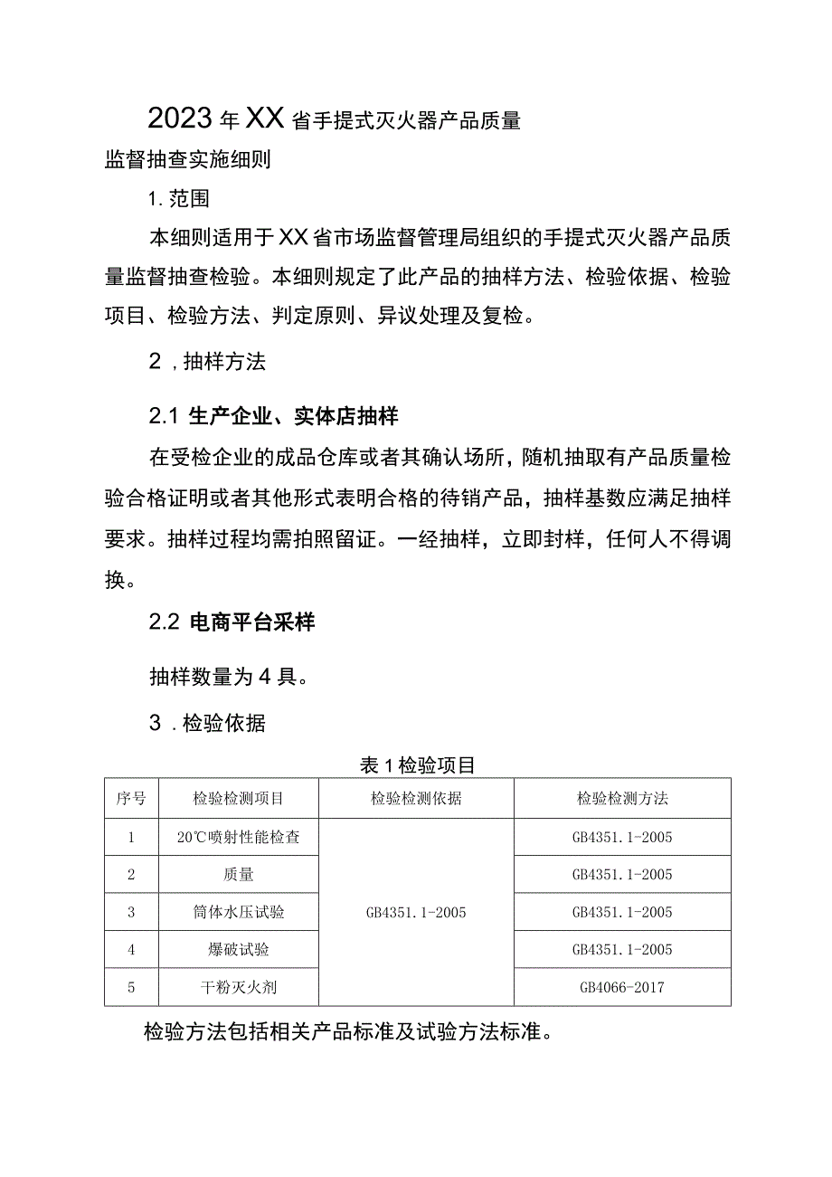 手提式灭火器产品质量监督抽查实施细则.docx_第1页