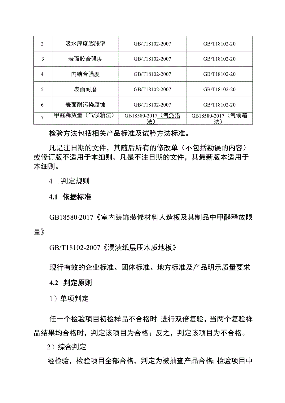 2021年工业品省级监督抽查实施细则（浸渍纸层压木质地板）.docx_第2页