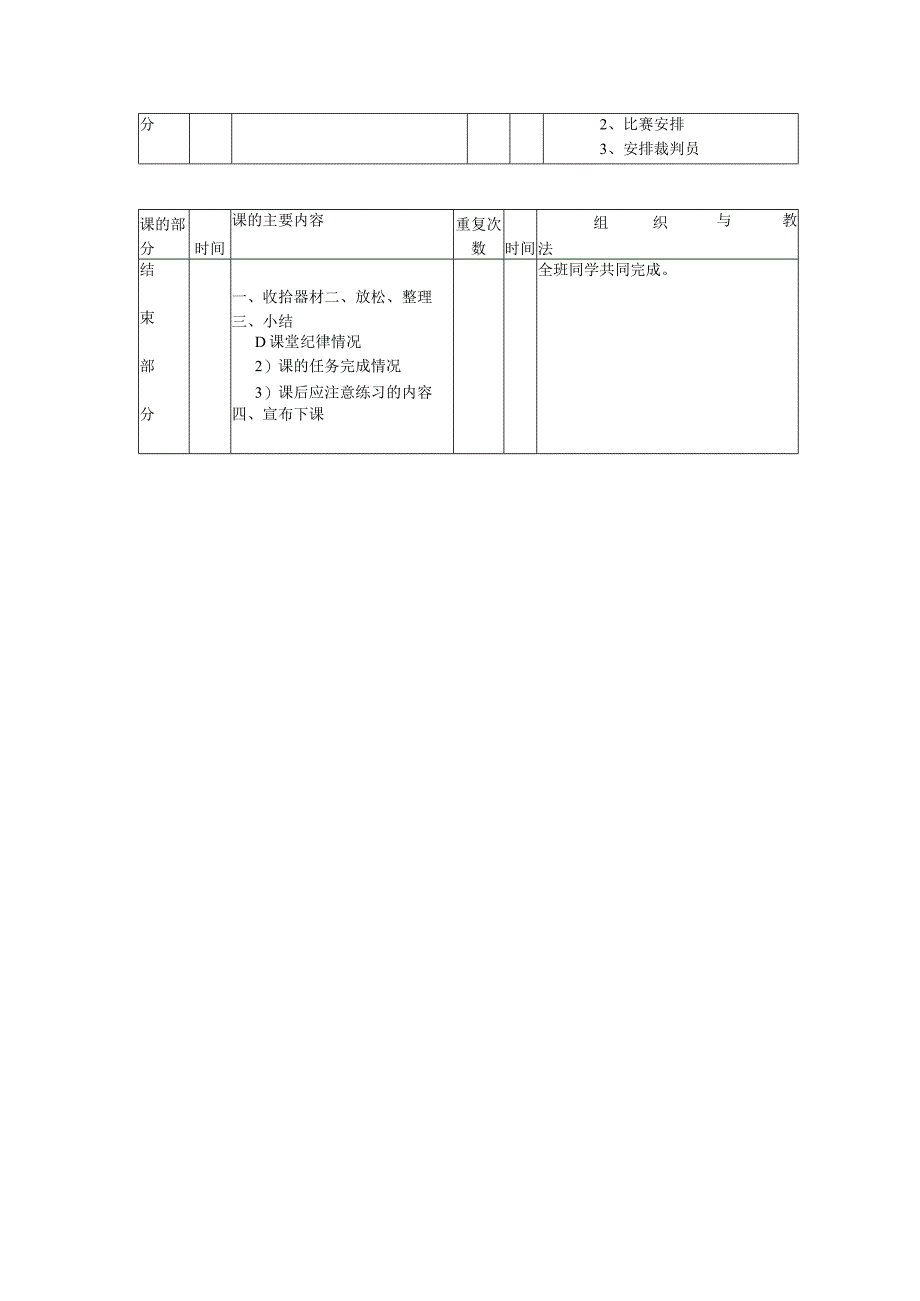 兴趣小组排球课教案第十七周基本掌握排球比赛战术和裁判法.docx_第2页