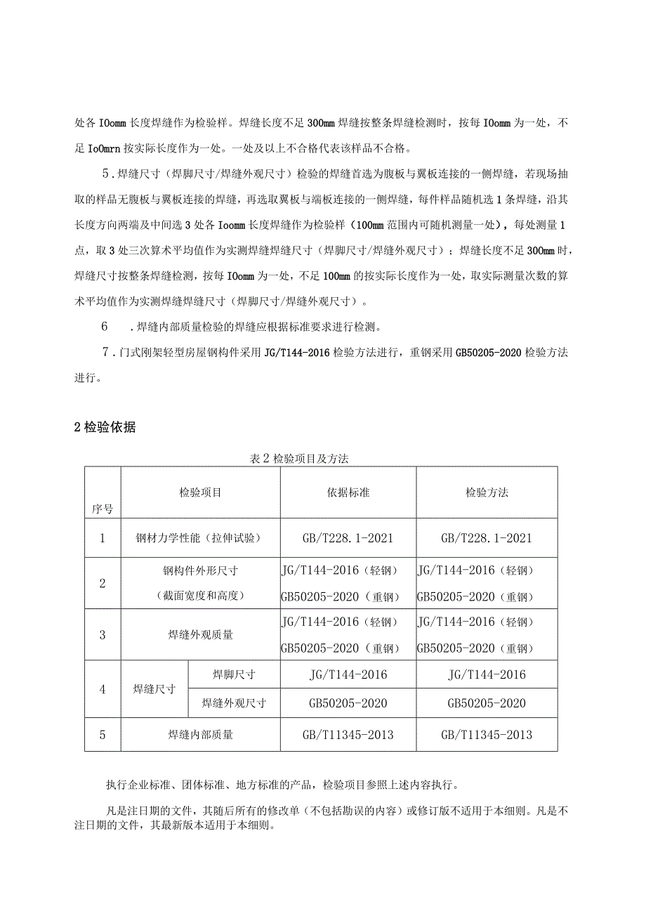 钢结构构件产品质量省级监督抽查实施细则（2023年版）.docx_第2页