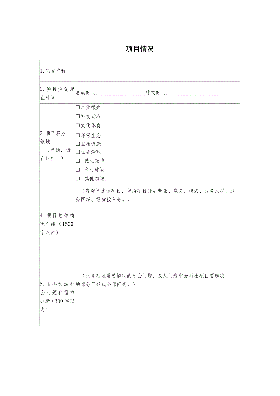 非填项“阳光1 1奋进新征程”福建省社会组织助力乡村振兴公益创投大赛参赛申报表.docx_第3页