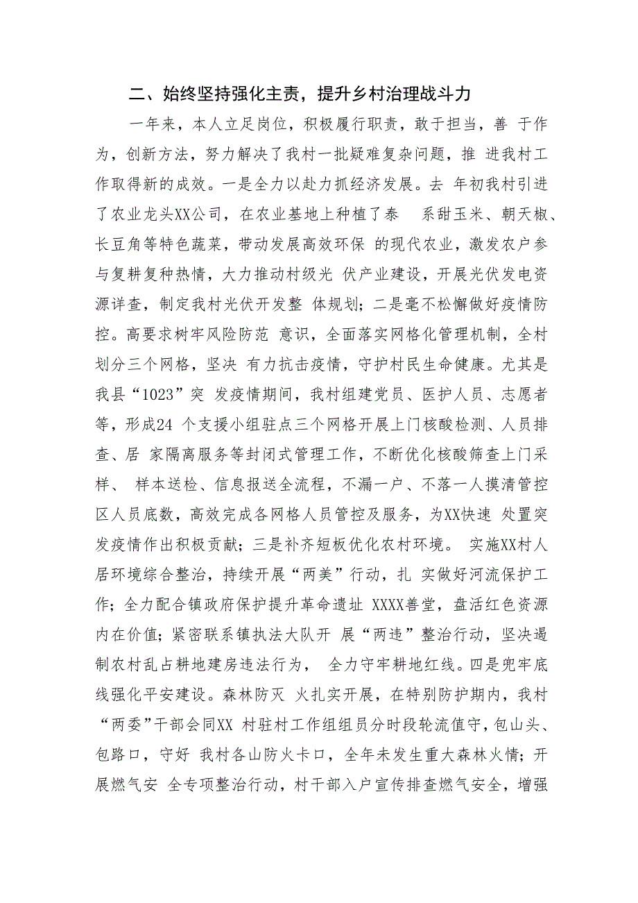 村党支部书记述职报告.docx_第2页