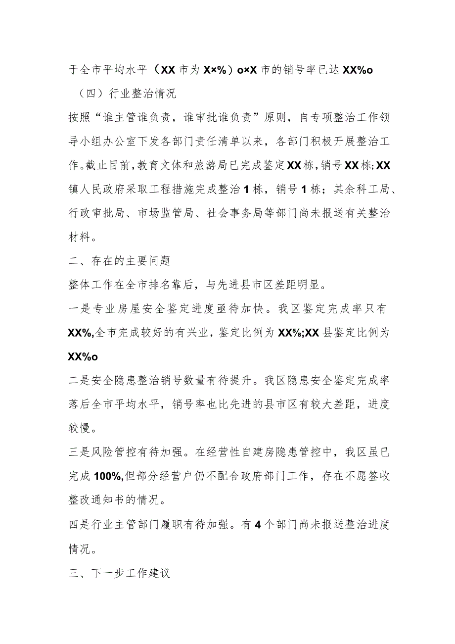 2023年建设局在全区自建房安全专项整治工作专题会议上的汇报.docx_第2页