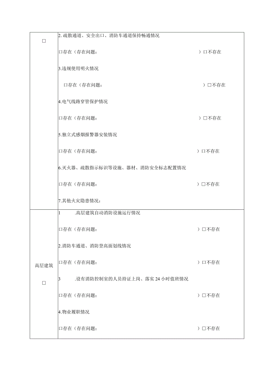 马渚镇重点领域非工业企业火灾隐患排查表.docx_第2页