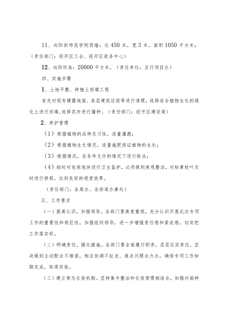 白城经济开发区“提升西部绿化环境助推文明城市建设”专项工作实施方案.docx_第3页