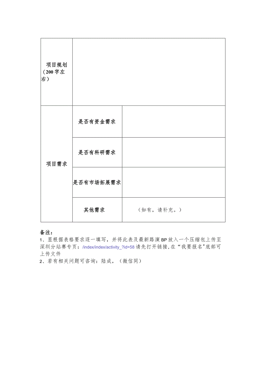 阳澄湖创新论坛2023“智汇阳澄湖”创新创业大赛深圳分站赛项目征集表.docx_第2页