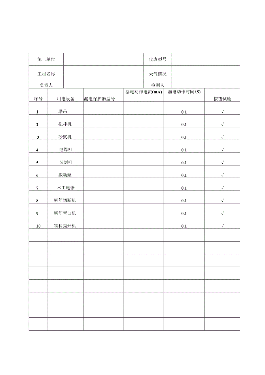 漏电保护器检测记录范文.docx_第2页