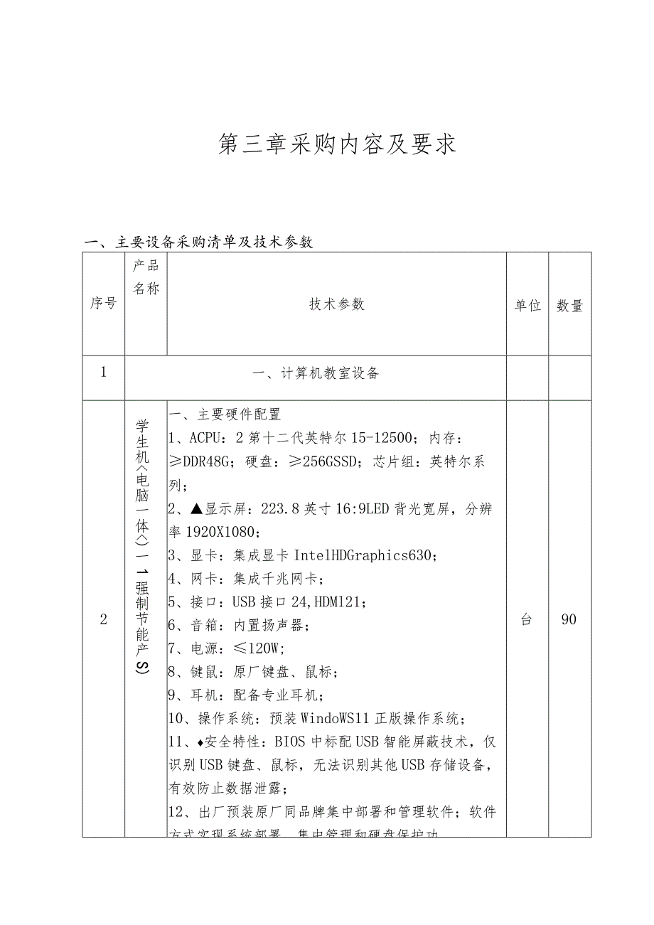 第三章采购内容及要求.docx_第1页