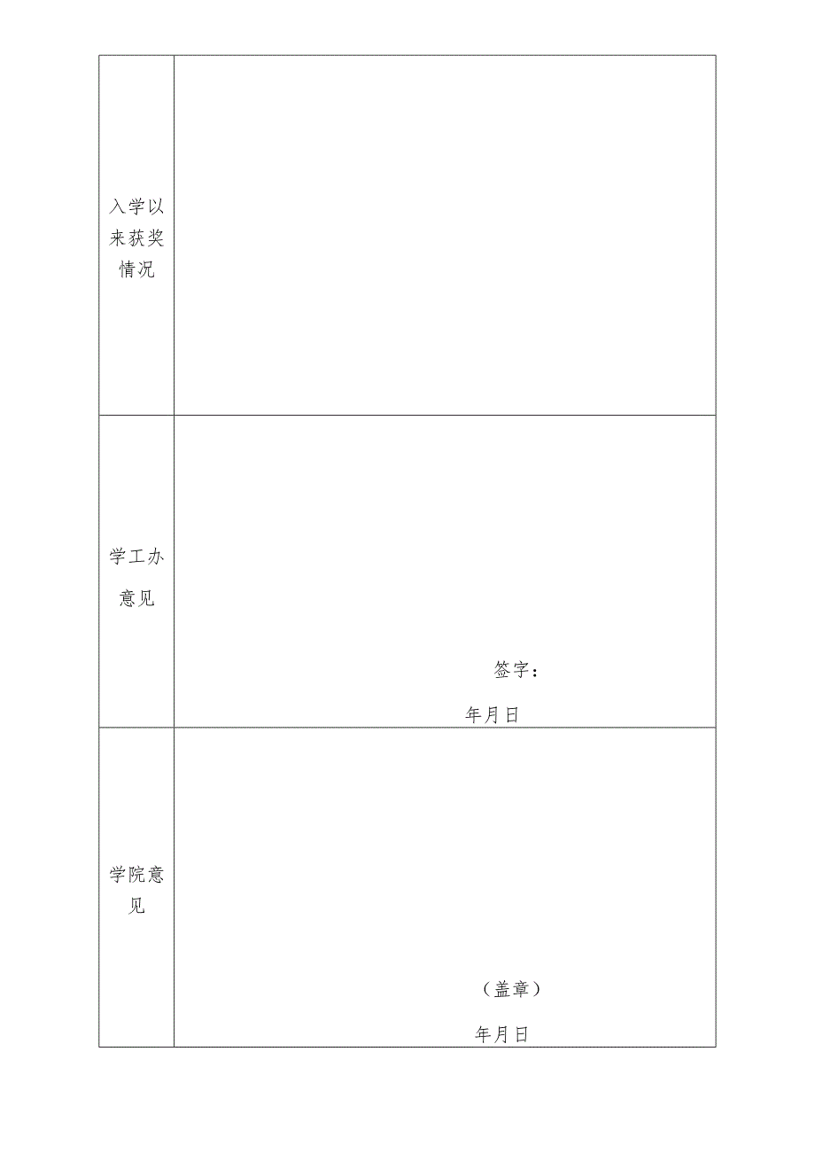 管理学院“卓越英才奖”学生申请审批表.docx_第2页