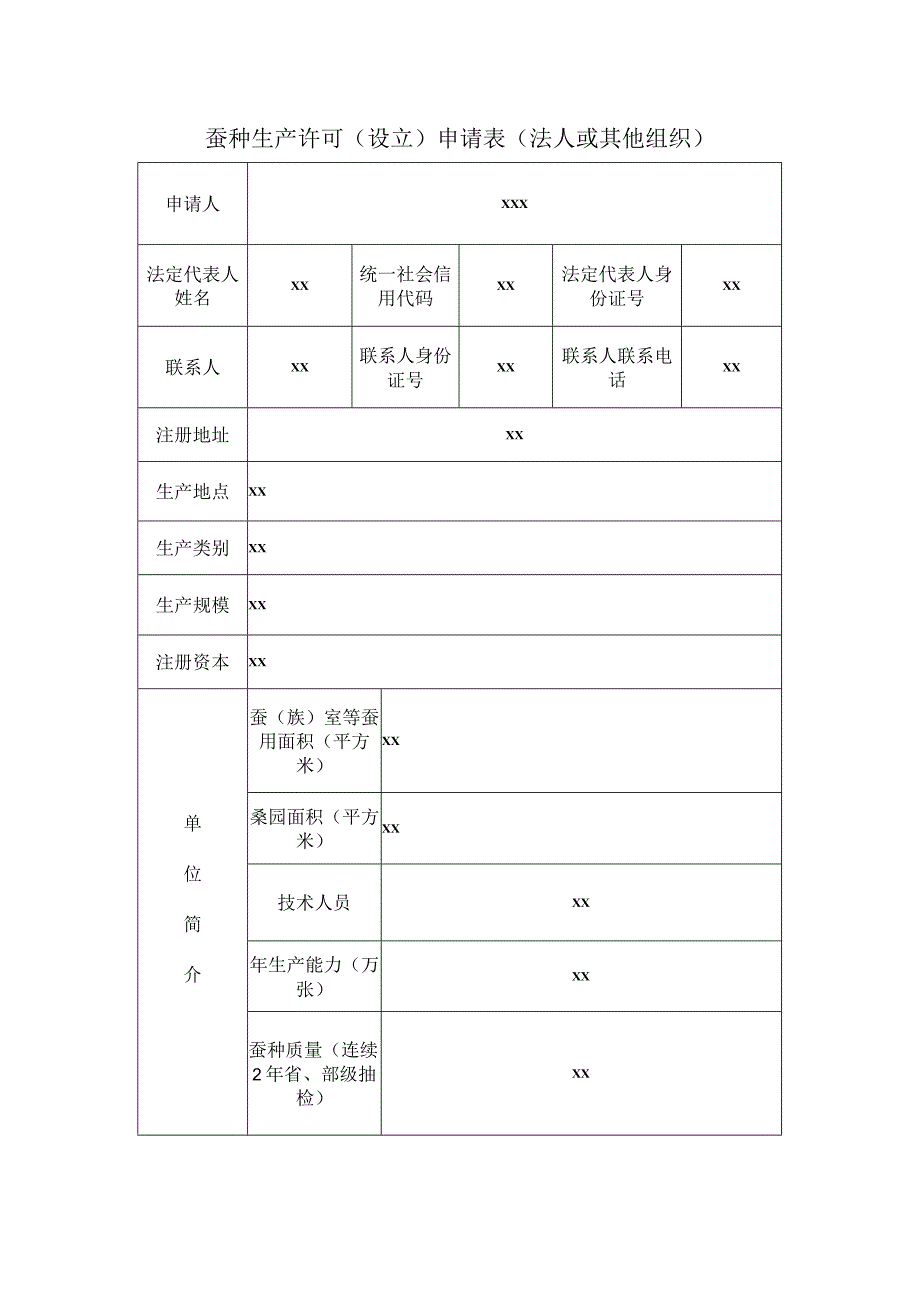 蚕种生产许可设立申请表公民.docx_第2页