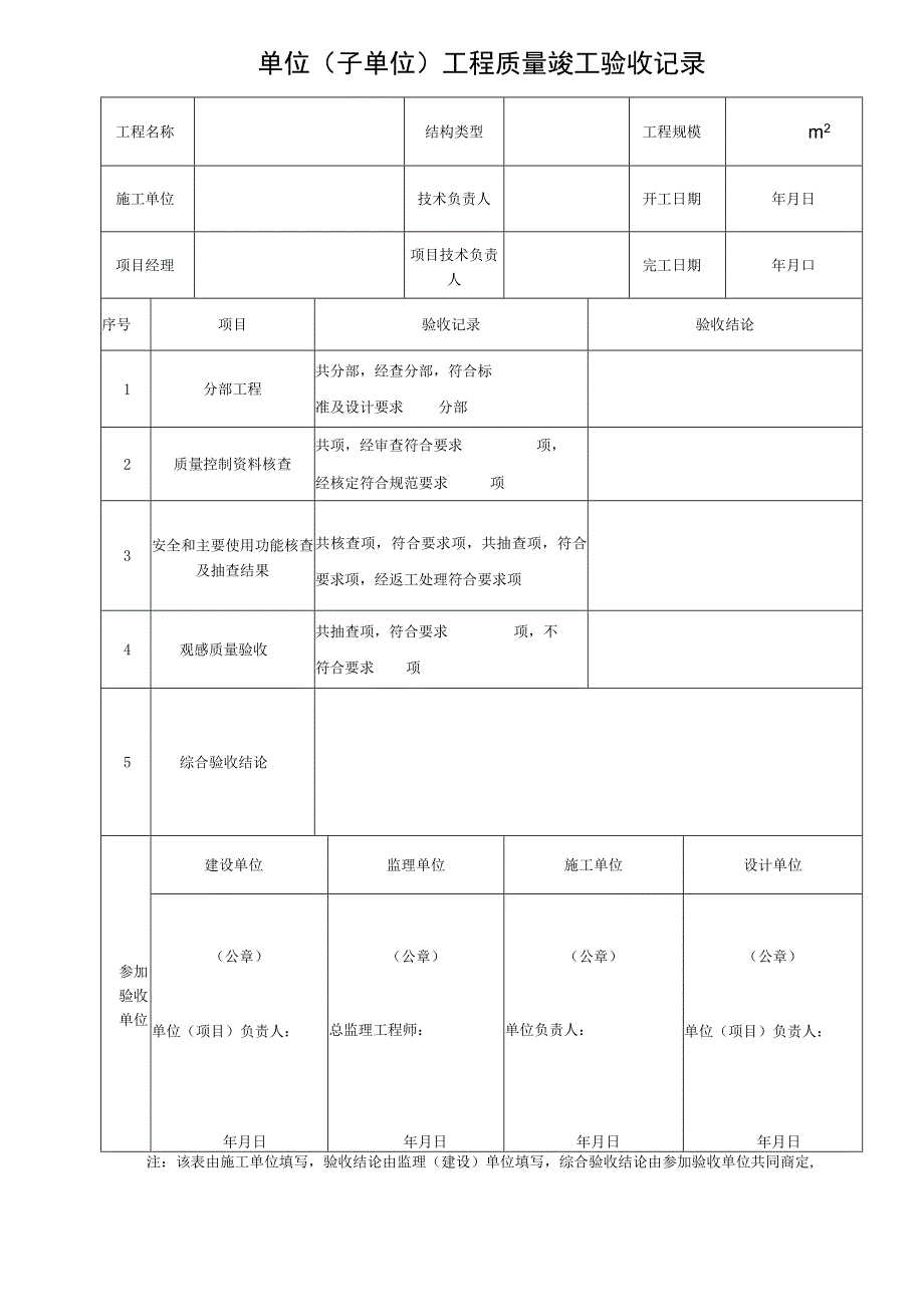 安徽省工程竣工验收报告(官方版).docx_第3页