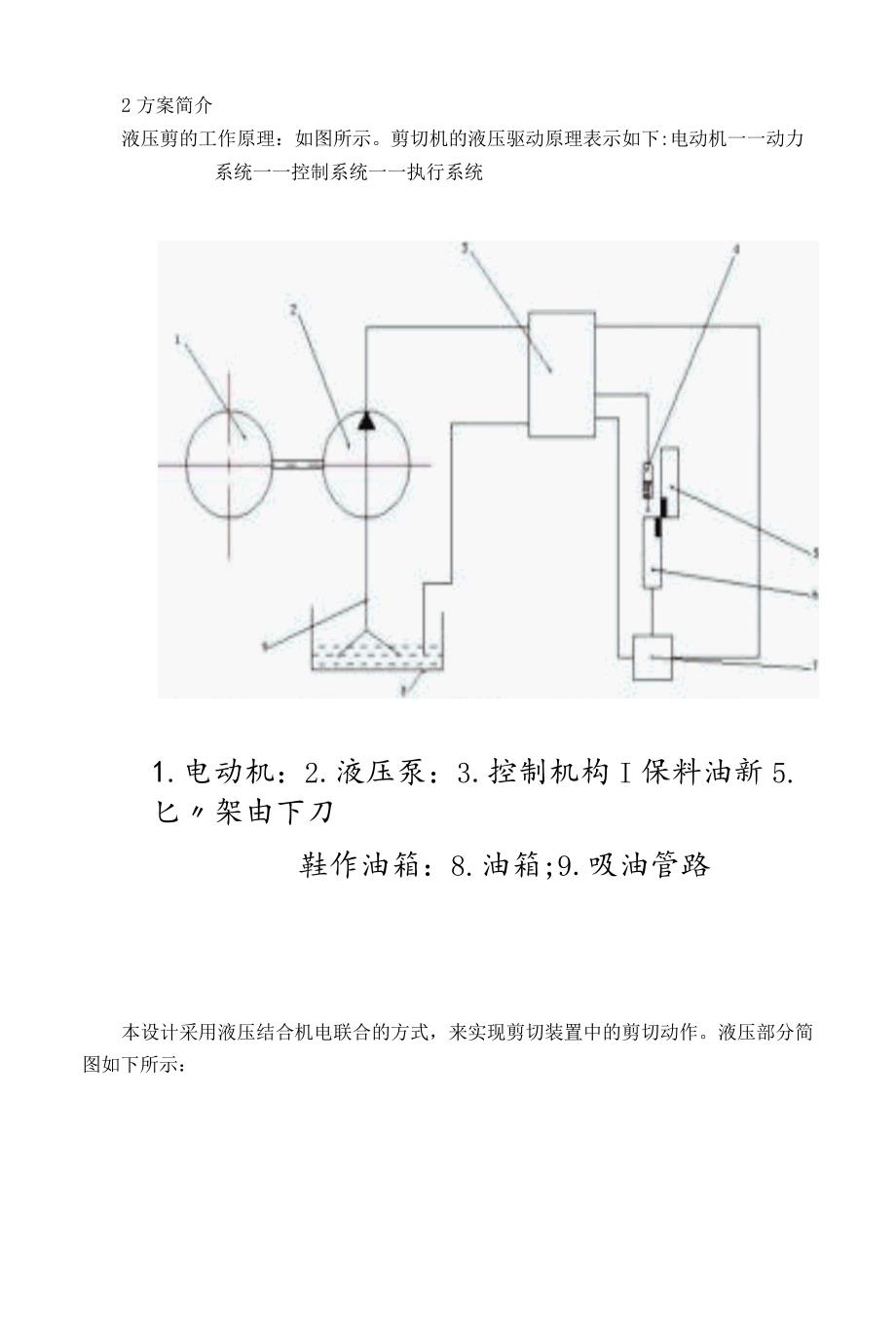 开题报告-单层下切式液压剪切机的设计.docx_第2页