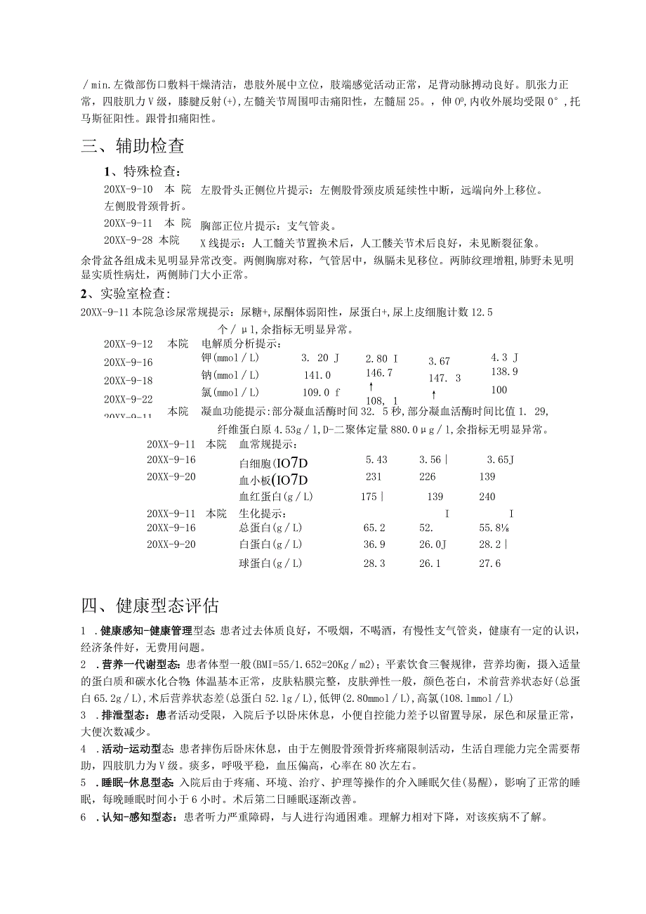 股骨颈骨折骨科护理个案.docx_第2页