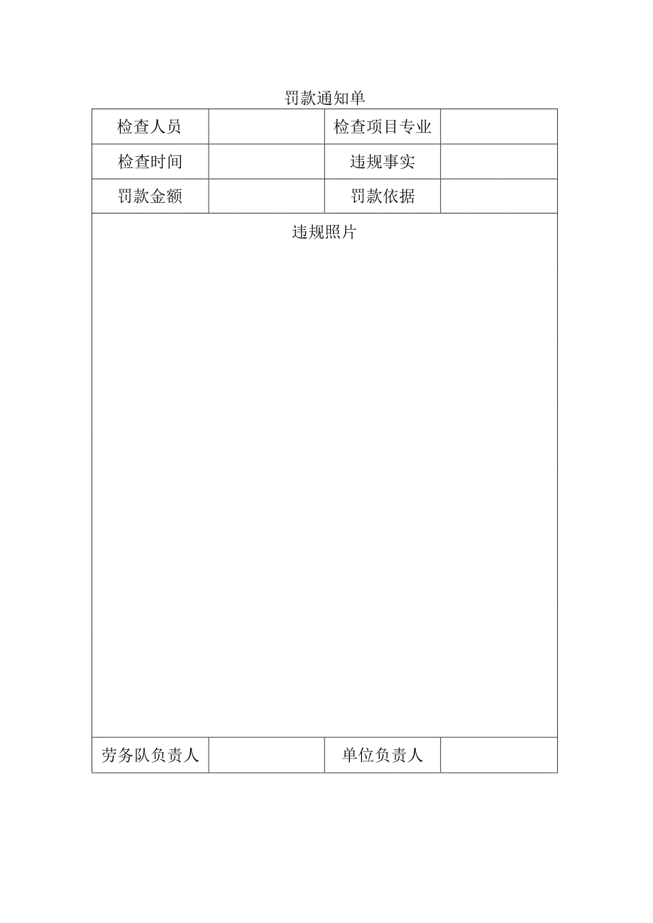 质量检测罚款通知单.docx_第1页