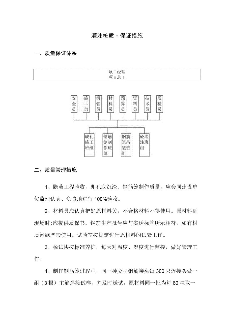 灌注桩质量保证措施.docx_第1页