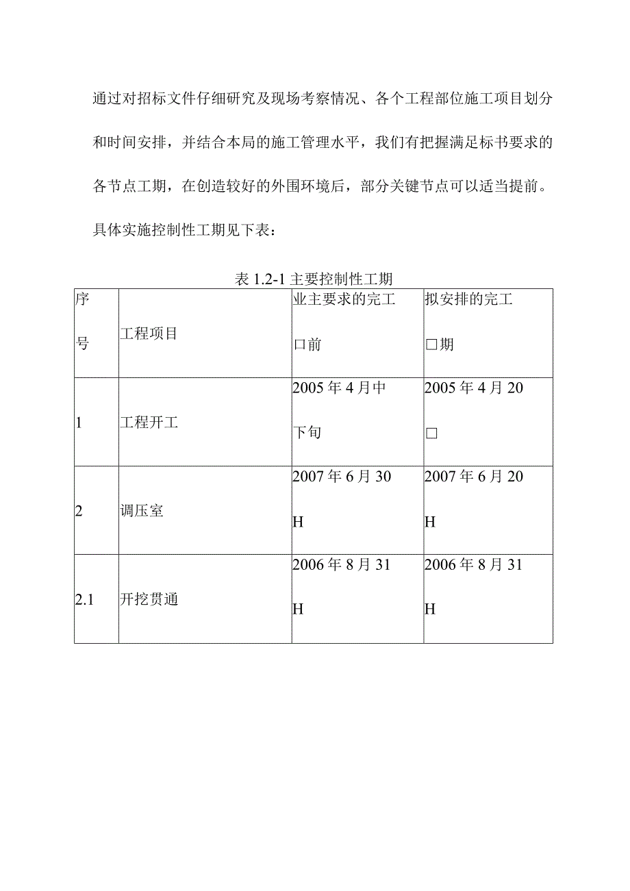 引水式水电站调压室压力管道及地下厂房工程施工总进度计划方案.docx_第3页