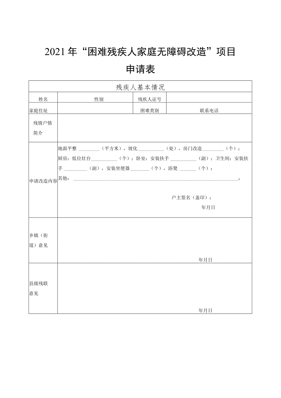 长沙市2021年“困难残疾人家庭无障碍改造”项目任务分配表.docx_第2页