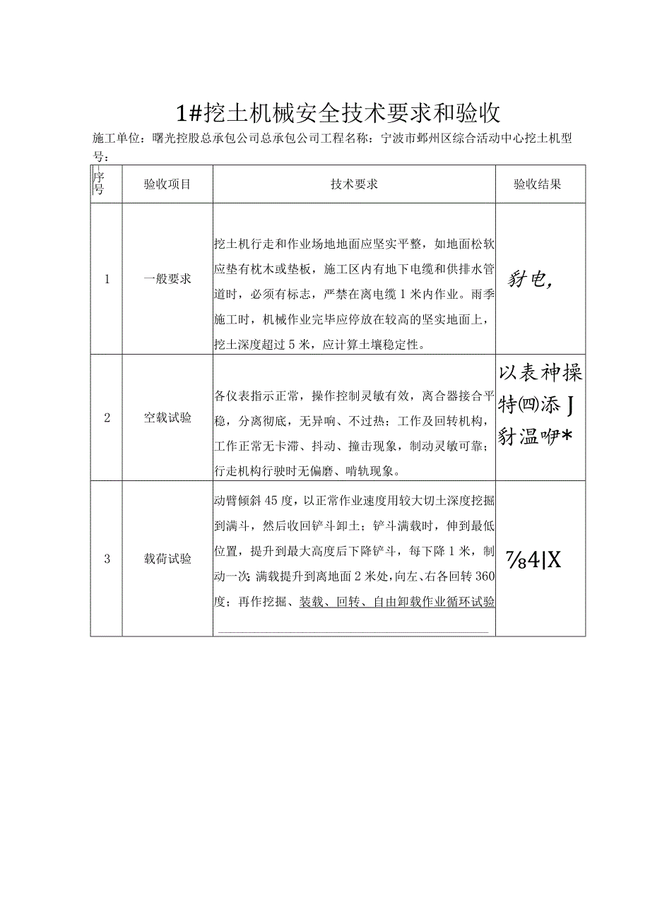 挖土机安全技术交底范文.docx_第1页