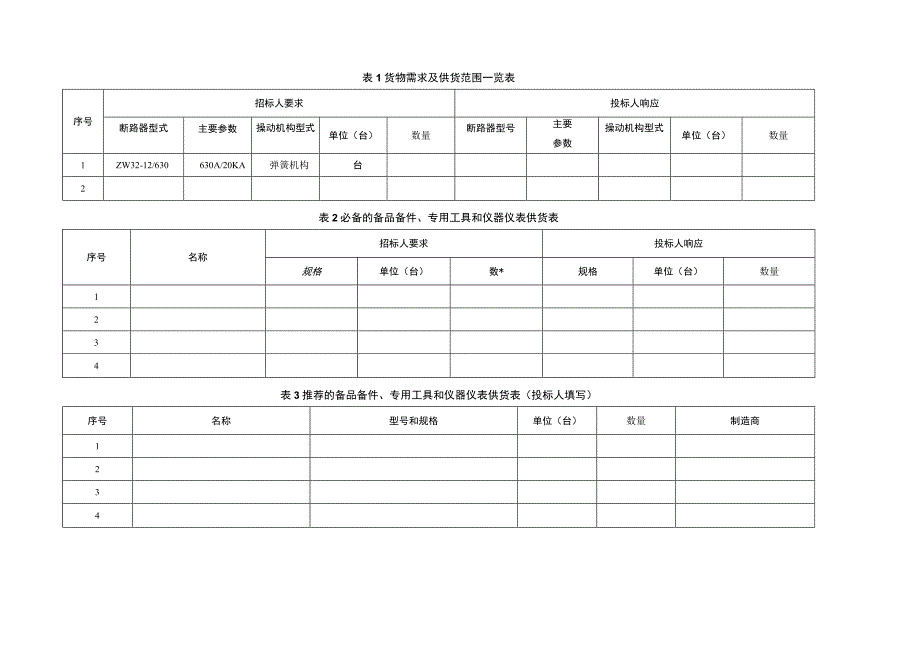 XX省电力公司12kV户外真空断路器技术规范.docx_第2页