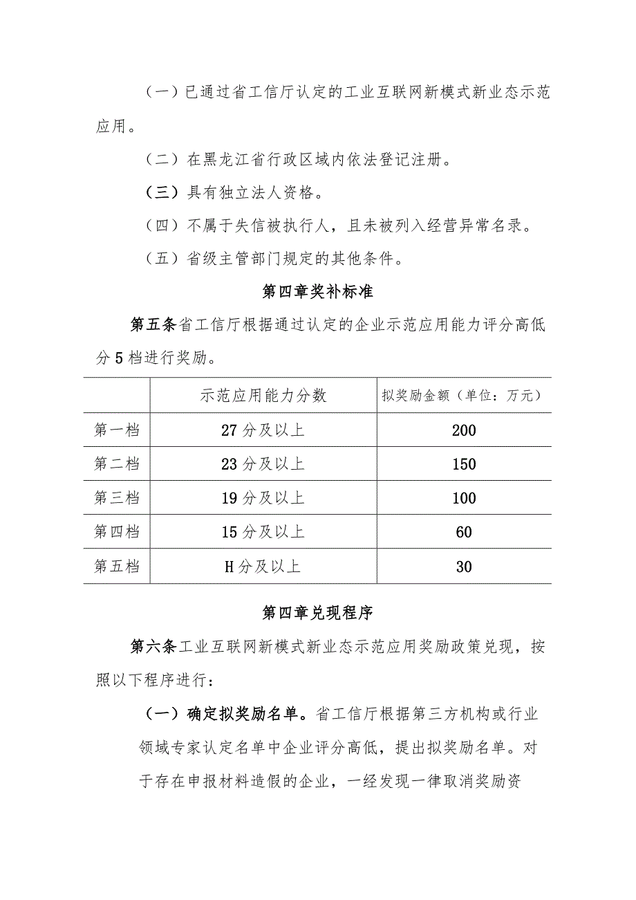 黑龙江省工业互联网新模式新业态示范应用奖励政策实施细则（修订）（征.docx_第2页