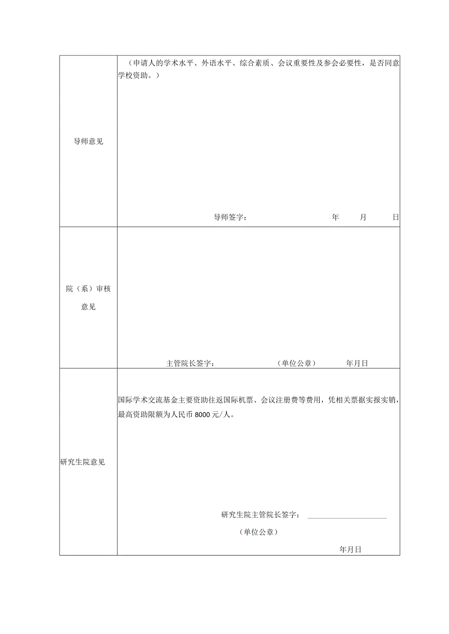 西安建筑科技大学研究生国际学术交流基金申请表.docx_第2页