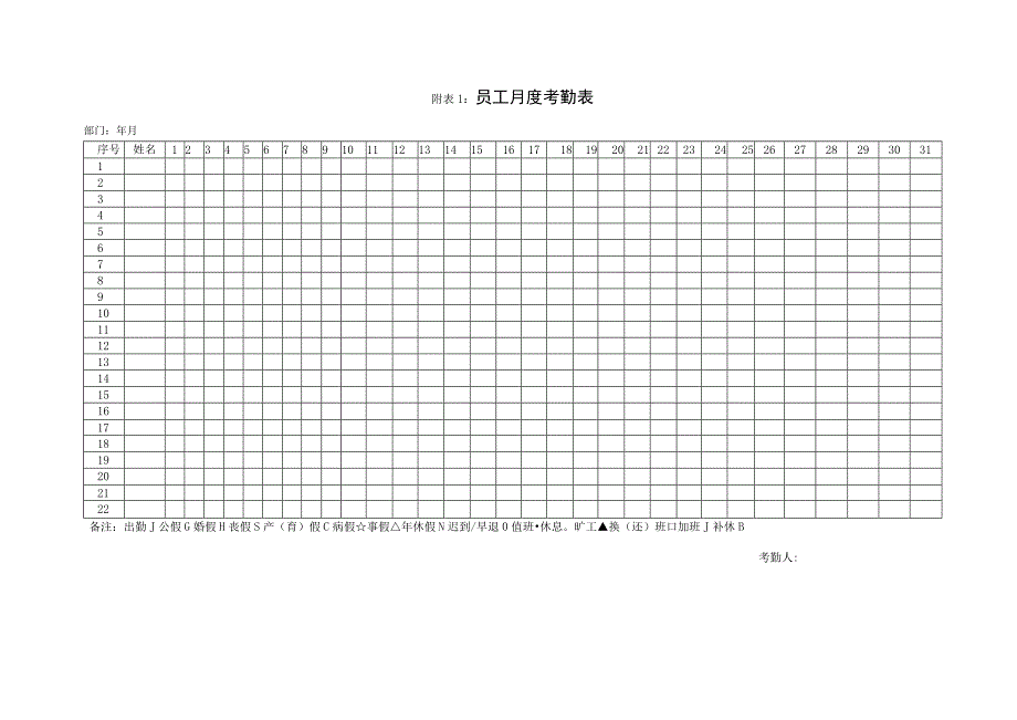 2023员工考勤管理办法.docx_第3页