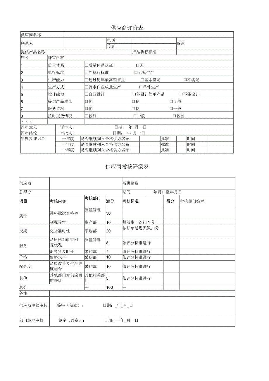 供应商退出制度评价表格.docx_第1页