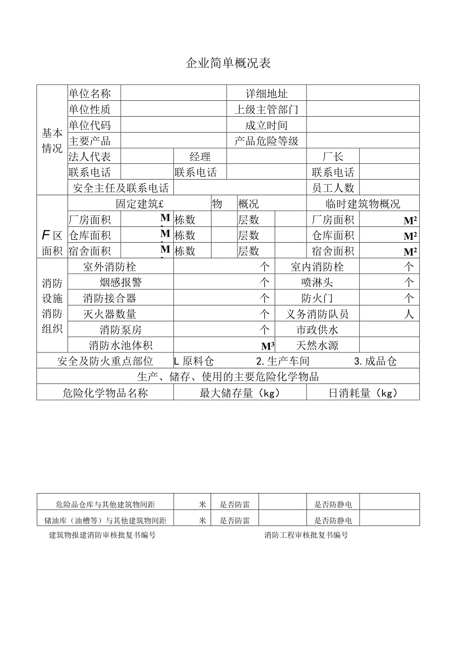 企业简单概况表.docx_第1页