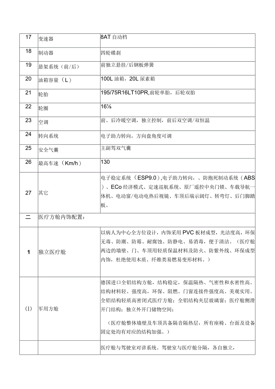 配置清单负压监护型救护车技术参数及图片.docx_第2页