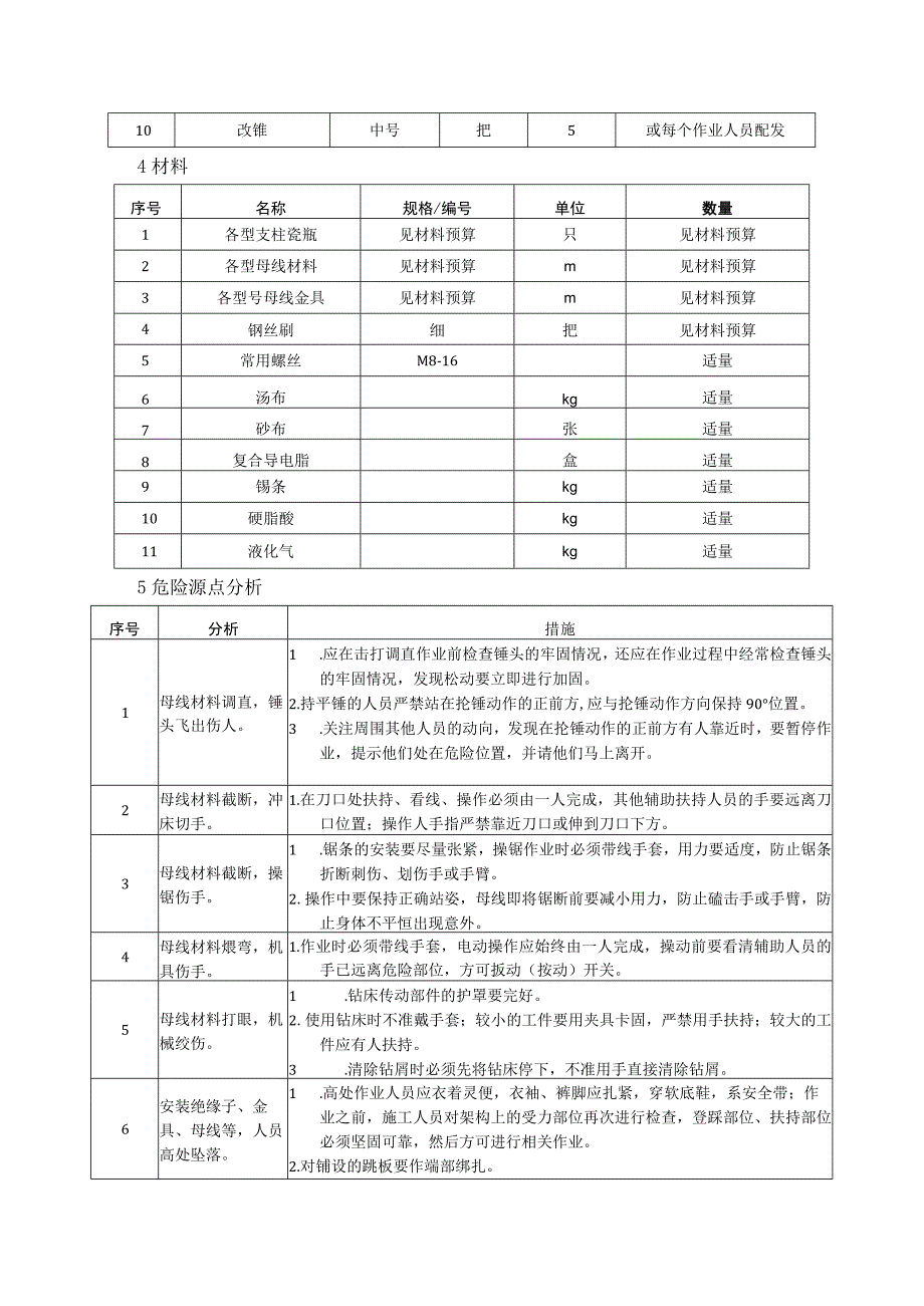 硬母线安装作业指导书.docx_第3页