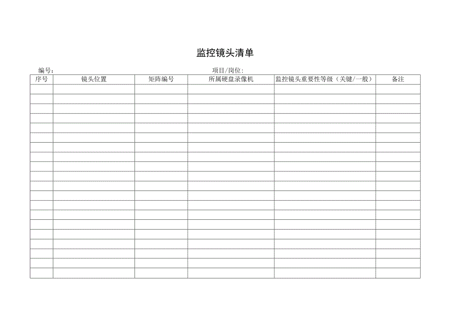 监控镜头清单.docx_第1页