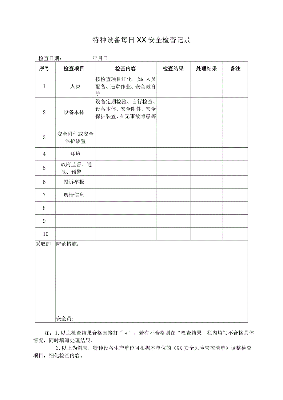 特种设备使用单位三表一通知.docx_第1页