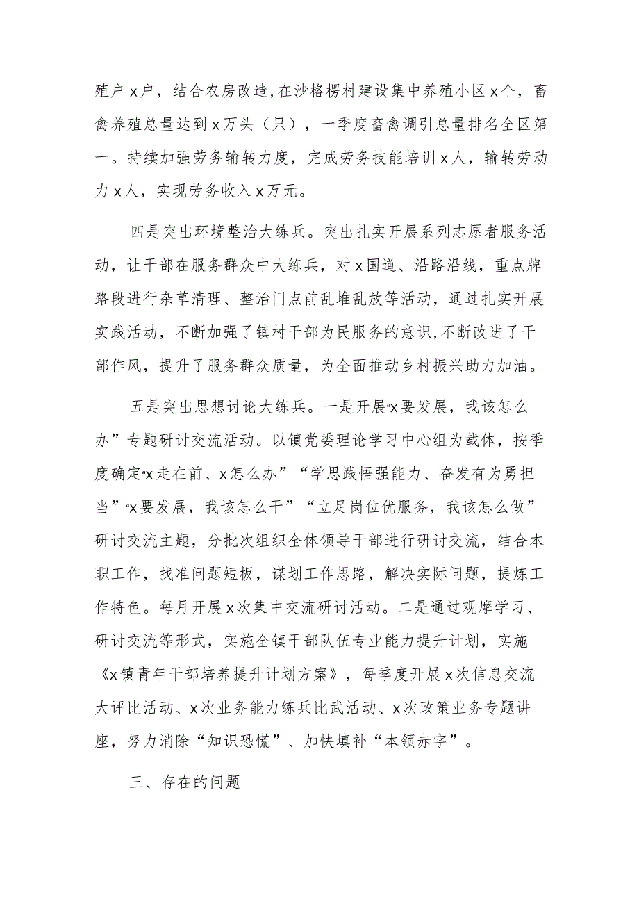 某乡镇乡村振兴“岗位大练兵、业务大比武”活动报告.docx_第3页