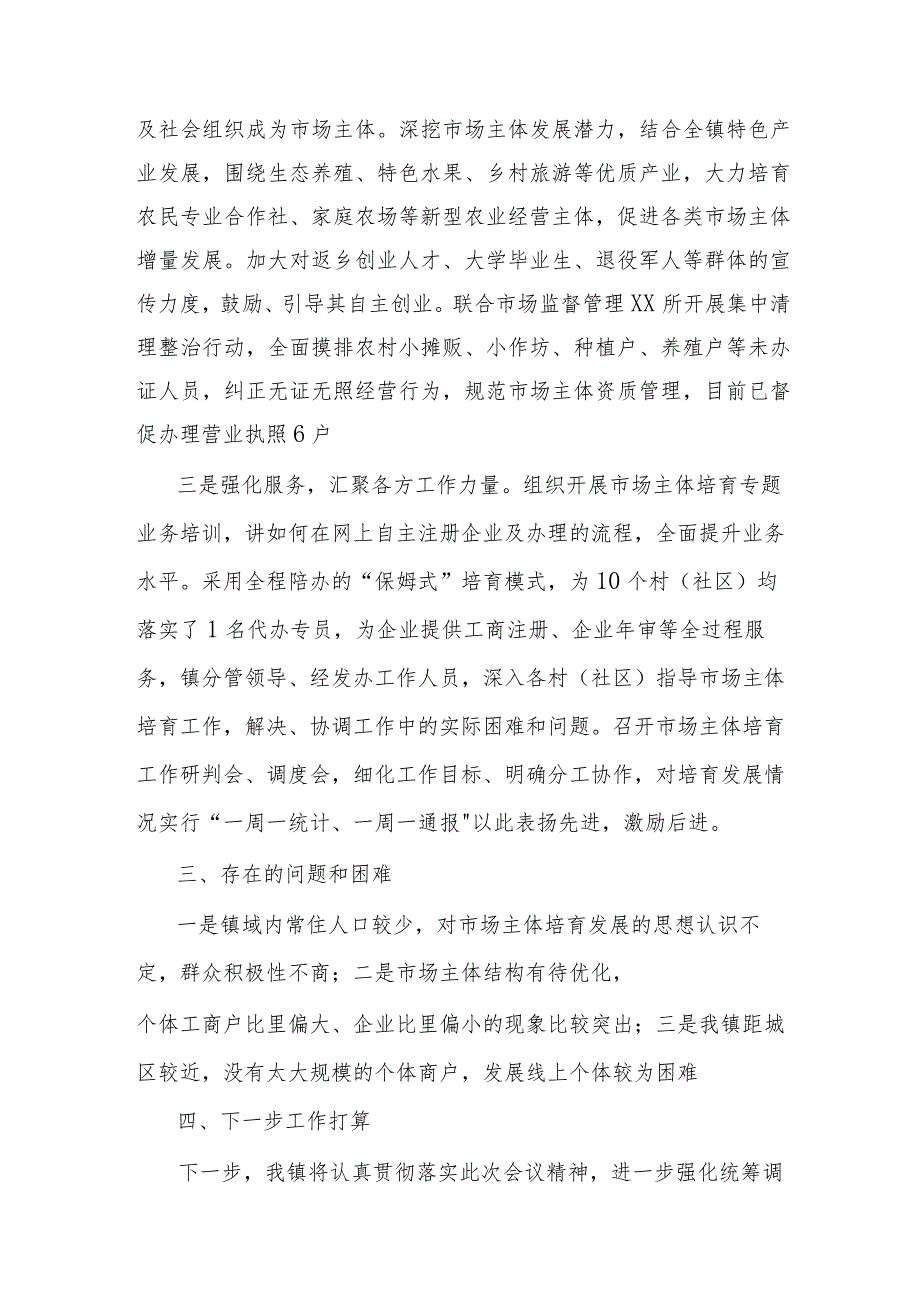 在民营经济发展及市场主体培育座谈会上的发言提纲.docx_第2页