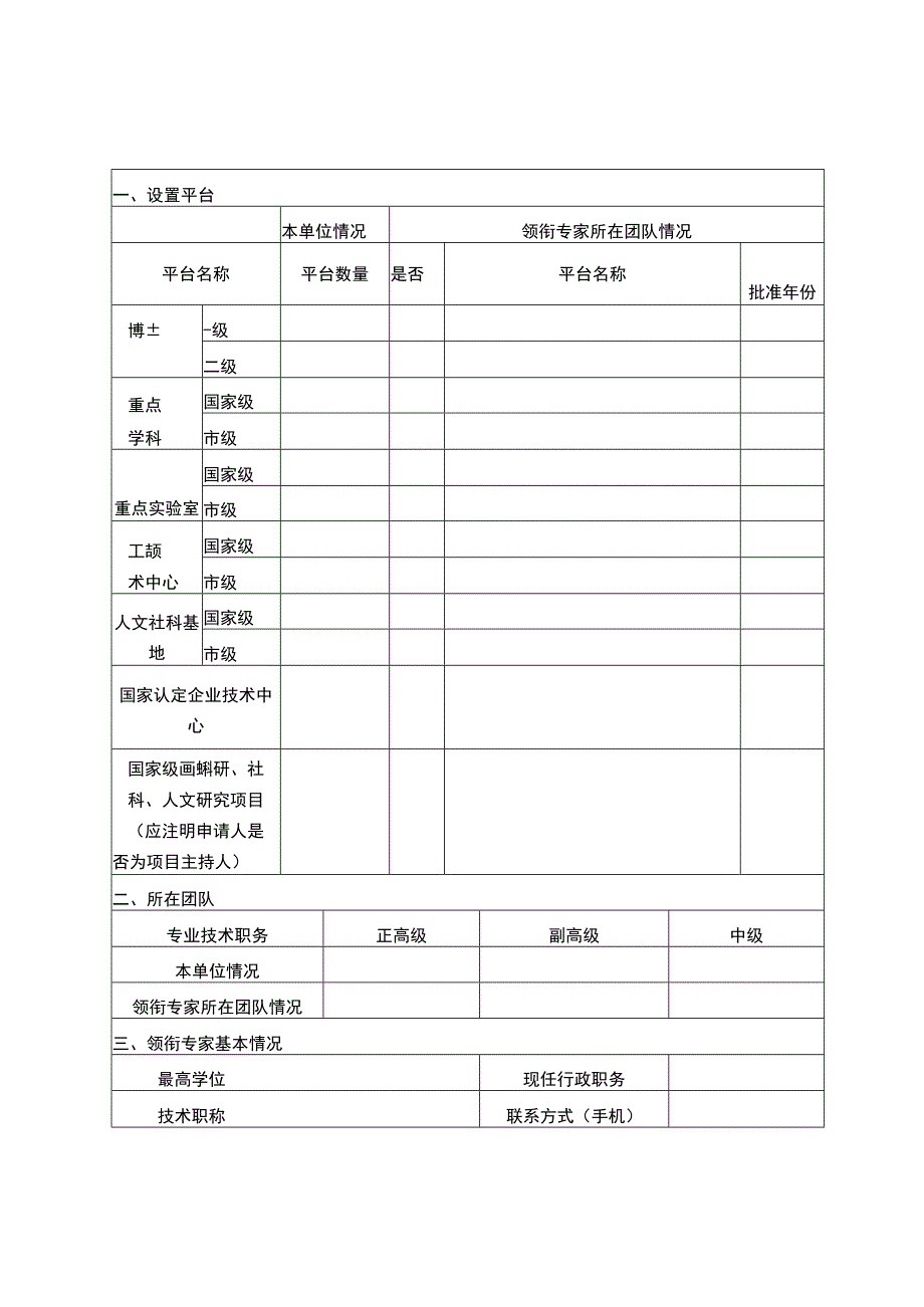 重庆市专家工作室设置申请表、申报简表.docx_第3页