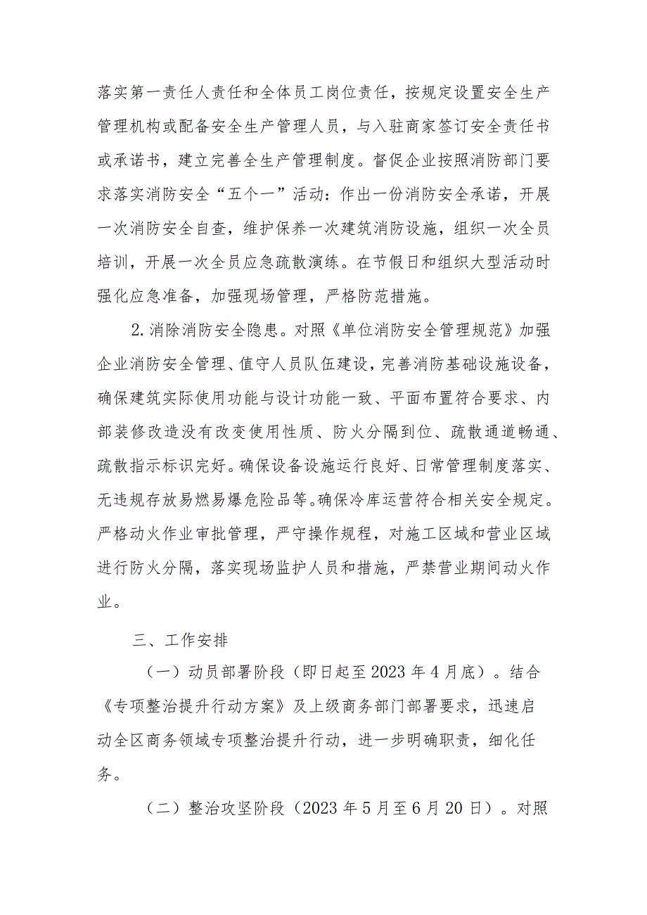 全区加油站和大型商业场所“生命至上、隐患必除”消防安全专项整治提升行动工作方案.docx_第3页