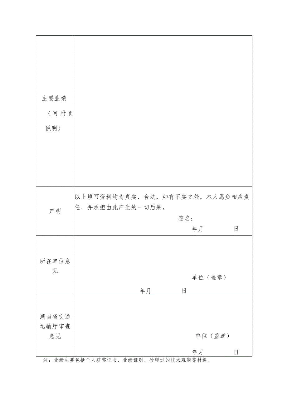 湖南省公路建设市场督查专家申报表.docx_第2页