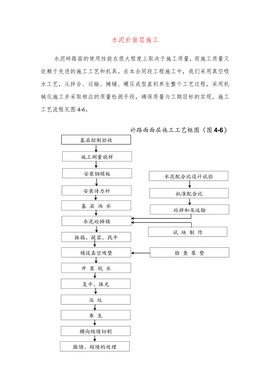 水泥砼面层施工.docx_第1页