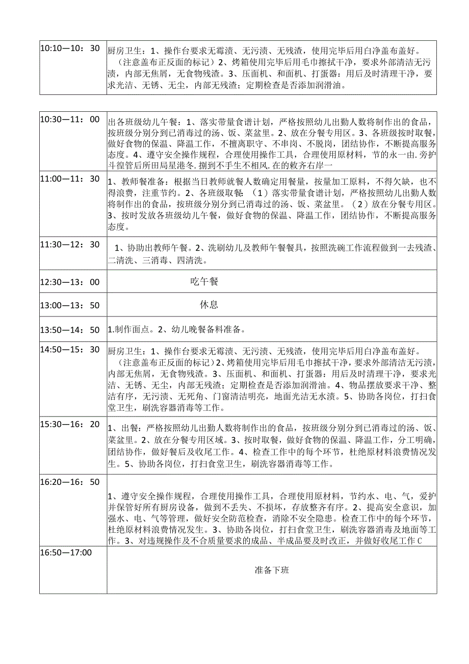 面案一日工作流程及岗位标准.docx_第2页