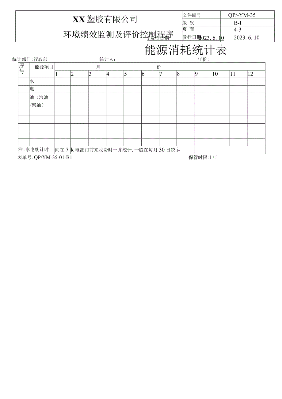 环境绩效监测及评价控制程序（塑料行业）.docx_第3页