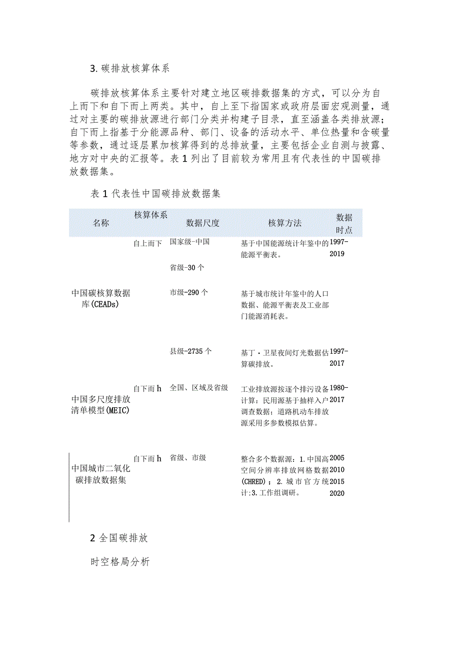 碳排放核算技术和碳时空动态可视化研究.docx_第3页