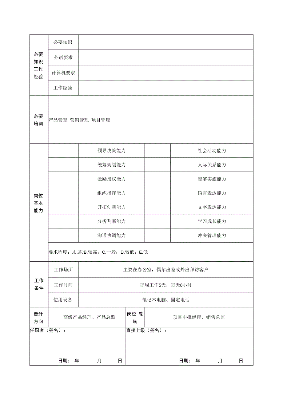 产品经理职位说明书.docx_第3页